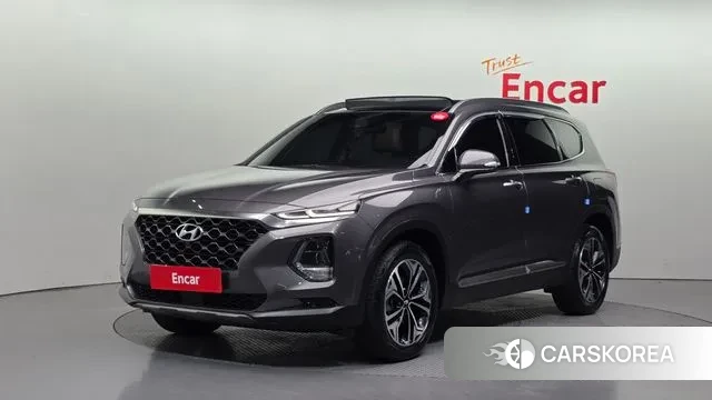 Hyundai Santa Fe TM 2018 Серый из Кореи