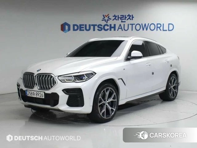 BMW X6 (G06) 2022 Белый из Кореи