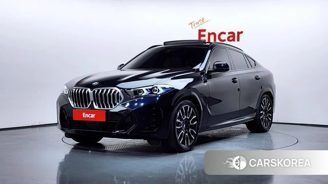 BMW X6 (G06) 2024 Синий из Кореи