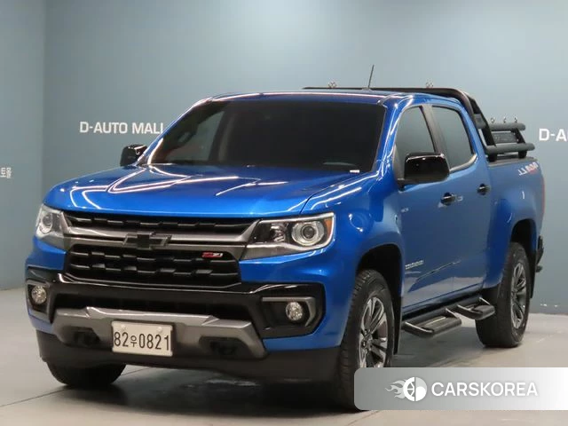 Chevrolet (GM Daewoo) Real New Colorado 2021 Синий из Кореи