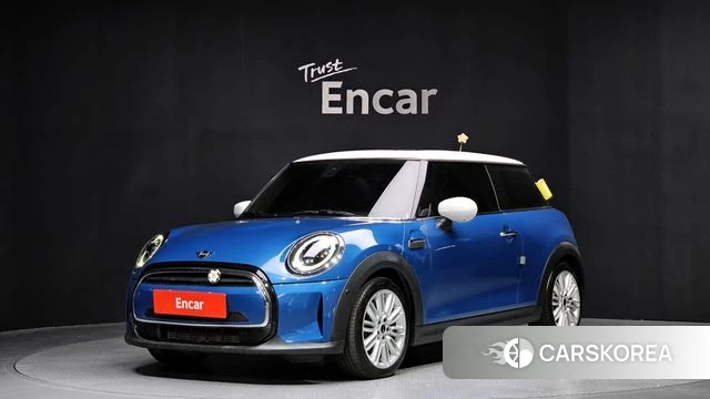 Mini Cooper 2022 Синий из Кореи