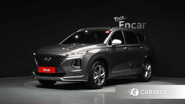 Hyundai Santa Fe TM 2018 Серый из Кореи