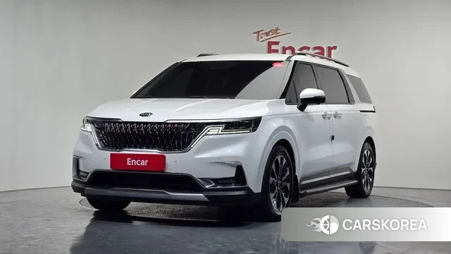 Kia Carnival 4th generation 2021 Белый из Кореи