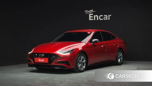 Hyundai Sonata (DN8) 2019 Красный из Кореи