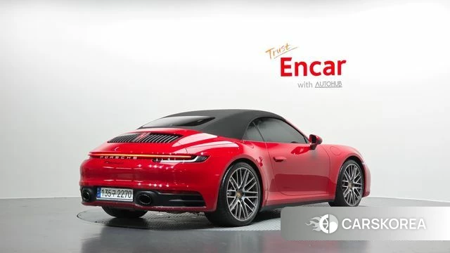Porsche 911(992) 2022 Красный из Кореи