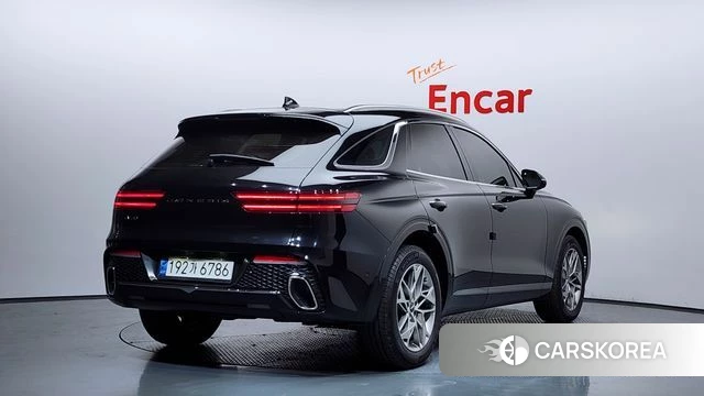 Genesis GV70 2021 Черный из Кореи