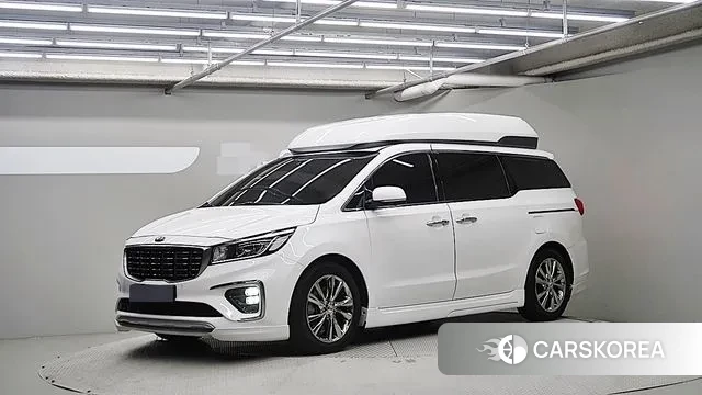 Kia The New Carnival 2019 Белый из Кореи