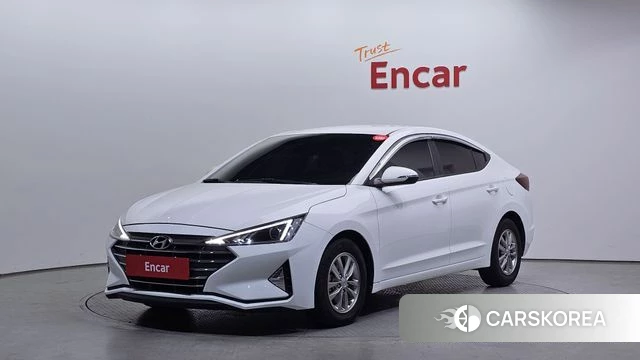 Hyundai The New Avante AD 2019 Белый из Кореи