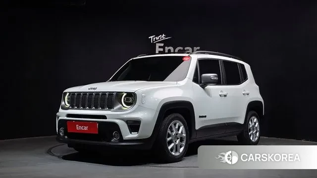 Jeep Renegade 2021 Белый из Кореи