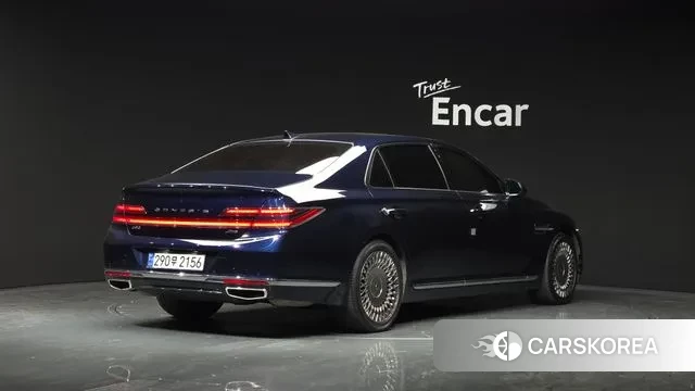 Genesis G90 2021 Синий из Кореи