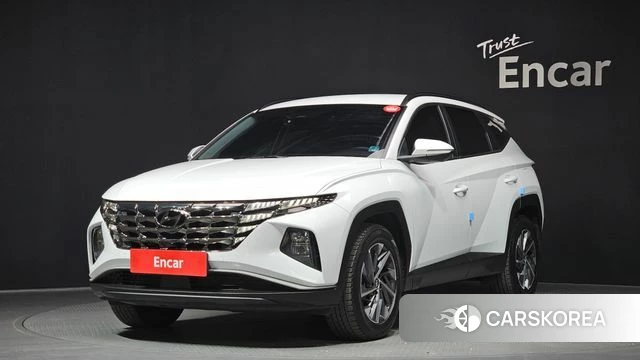 Hyundai Tucson Hybrid (NX4) 2022 Белый из Кореи