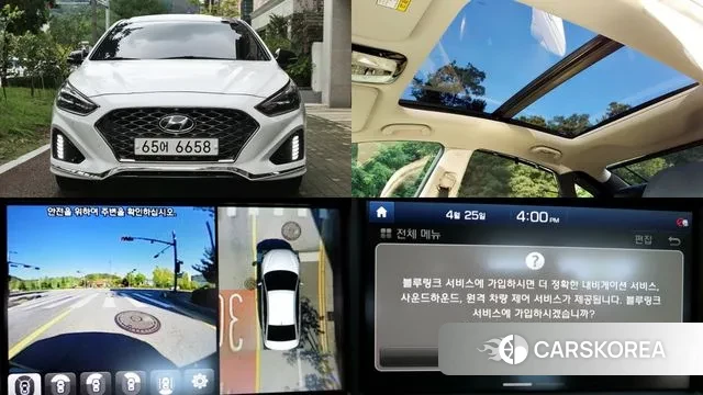 Hyundai Sonata New Rise 2018 Белый из Кореи