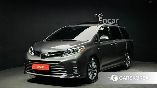 Toyota Sienna 2020 Серый из Кореи