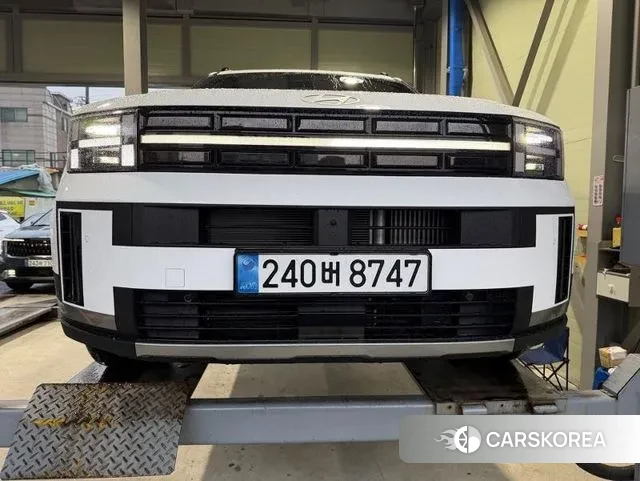 Hyundai Santa Fe (MX5) 2025 Белый из Кореи