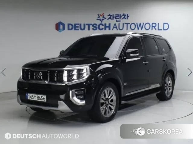 Kia Mohave Master 2021 Черный из Кореи