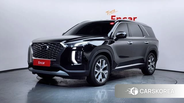 Hyundai Palisade 2021 Черный из Кореи
