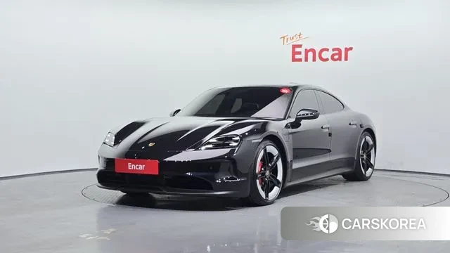 Porsche Taycan 2024 Черный из Кореи