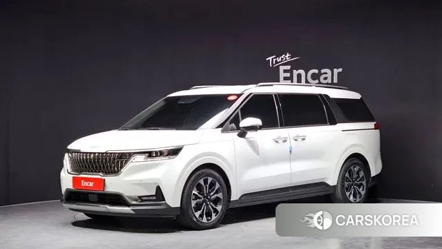 Kia Carnival 4th generation 2021 Белый из Кореи