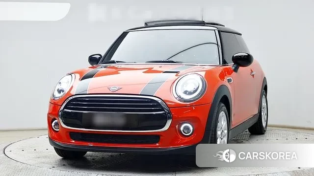 Mini Cooper 2021 Оранжевый из Кореи