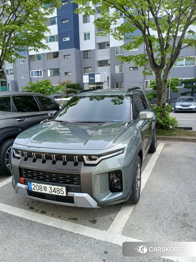 Ssangyong Torres 2022 Зеленый из Кореи