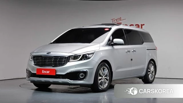 Kia All New Carnival 2018 Серебристо-серый из Кореи