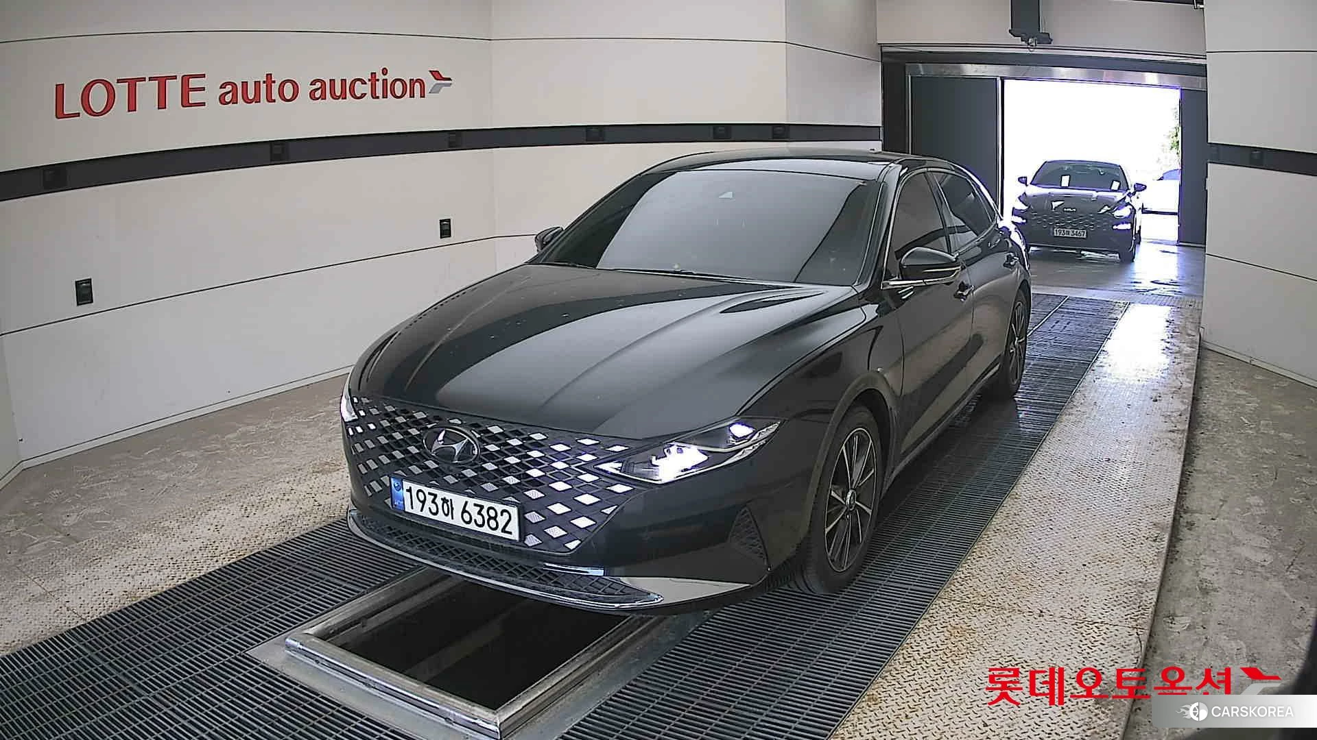 Hyundai Grandeur 2022 Midnight Black Pearl из Кореи
