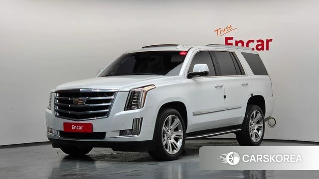 Cadillac Escalade 2018 Белый из Кореи