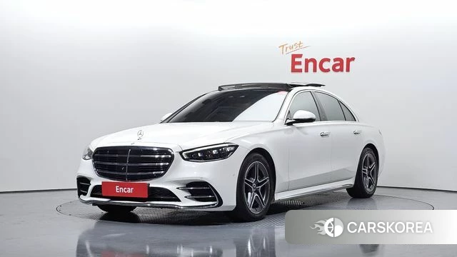 Mercedes-Benz S-Class W223 2022 Белый из Кореи