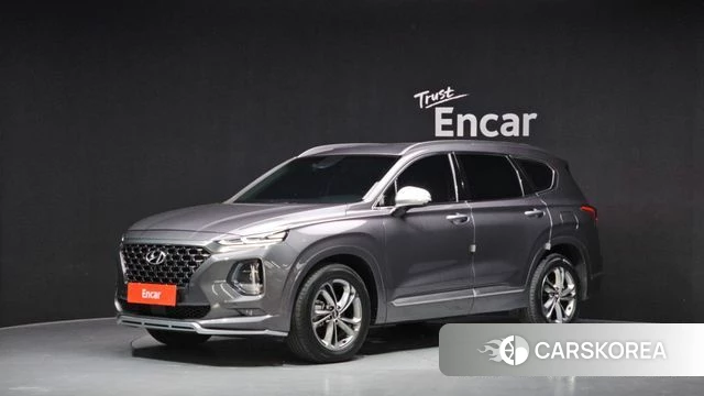 Hyundai Santa Fe TM 2018 Серый из Кореи