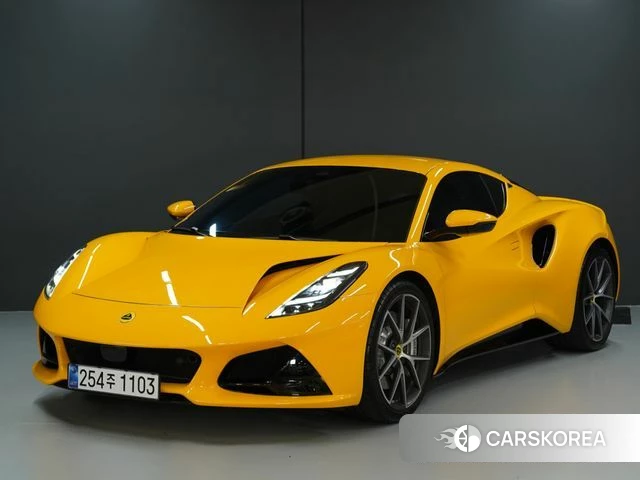 Lotus Emira 2024 Желтый из Кореи