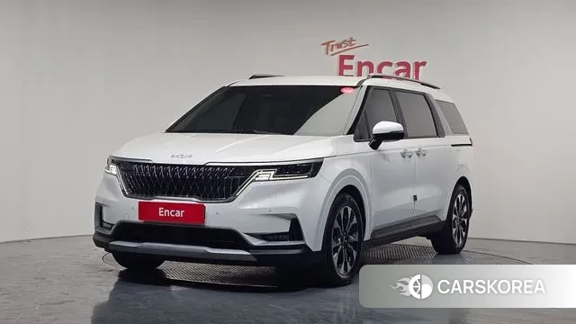 Kia Carnival 4th generation 2021 Белый из Кореи