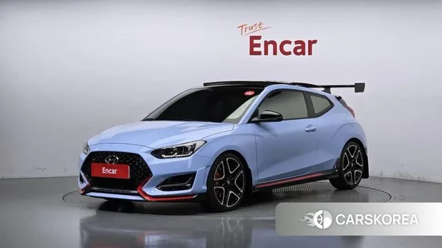 Hyundai Veloster (JS) 2018 Небесно-голубой из Кореи