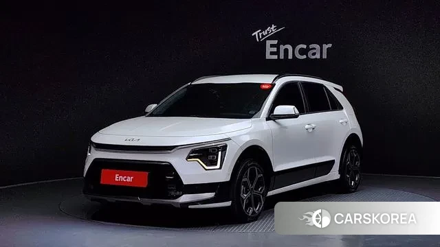 Kia Di Ol Nu Niro 2022 Белый из Кореи