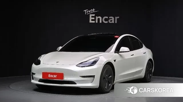 Tesla Model 3 2022 Белый из Кореи