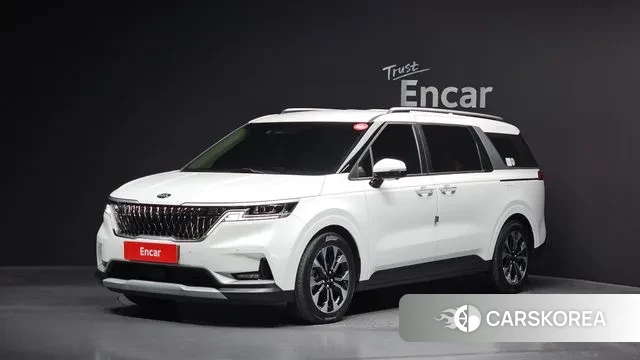 Kia Carnival 4th generation 2021 Белый из Кореи