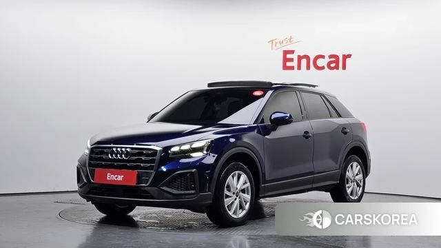 Audi Q2 2023 Синий из Кореи