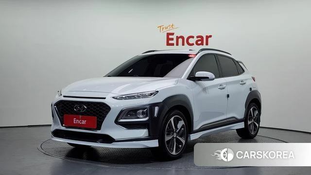 Hyundai Kona 2018 Белый из Кореи
