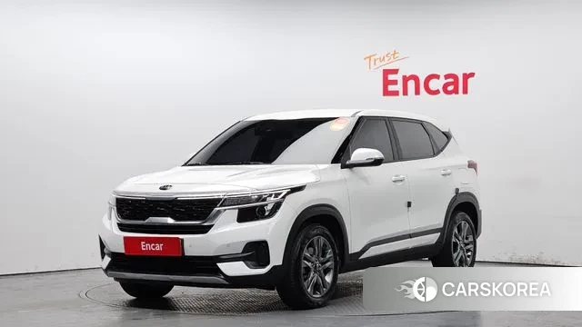 Kia Seltos 2021 Белый из Кореи