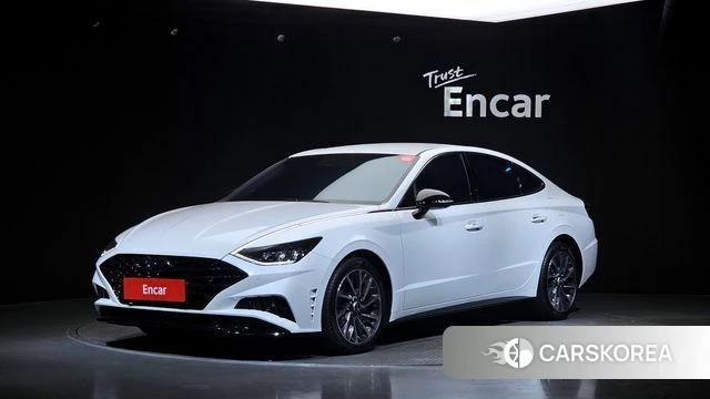 Hyundai Sonata (DN8) 2021 Белый из Кореи