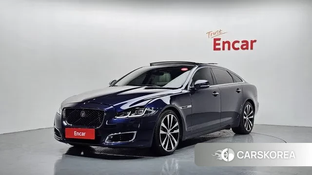 Jaguar All New XJ 2019 Синий из Кореи
