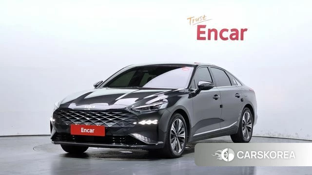 Kia K8 Hybrid 2022 Серый из Кореи