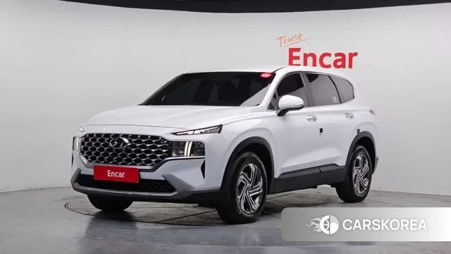 Hyundai The New Santa Fe 2021 Белый из Кореи