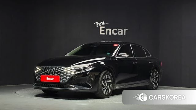 Hyundai The New Grandeur IG Hybrid 2022 Черный из Кореи