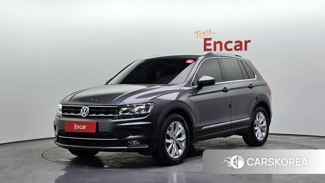 Volkswagen Tiguan second Generation 2020 Серый из Кореи