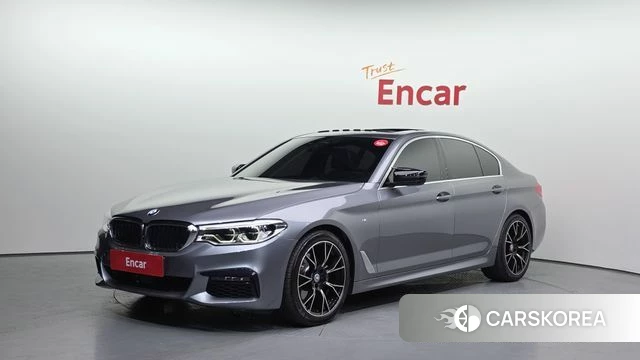 BMW 5 Series (G30) 2020 Серебристо-серый из Кореи