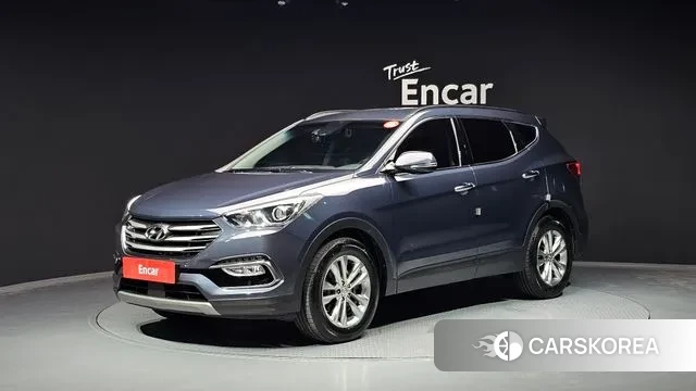 Hyundai Santa Fe The Prime 2018 Синий из Кореи