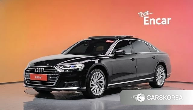 Audi A8 (D5) 2021 Черный из Кореи