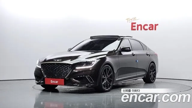 Genesis G80 2019 Коричневый из Кореи
