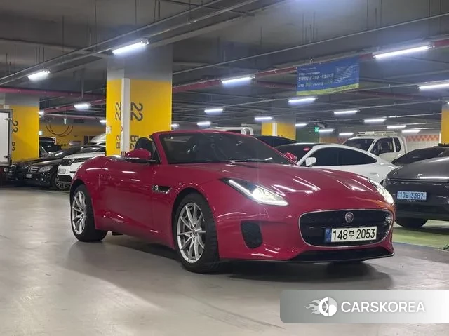 Jaguar F-TYPE 2020 Красный из Кореи