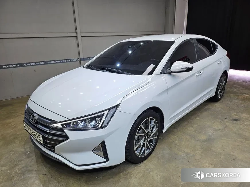 Hyundai The New Avante AD 2019 Белый из Кореи